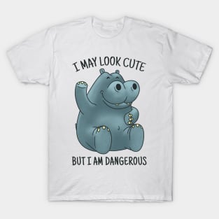 CUTE HIPPO QUOTE T-Shirt